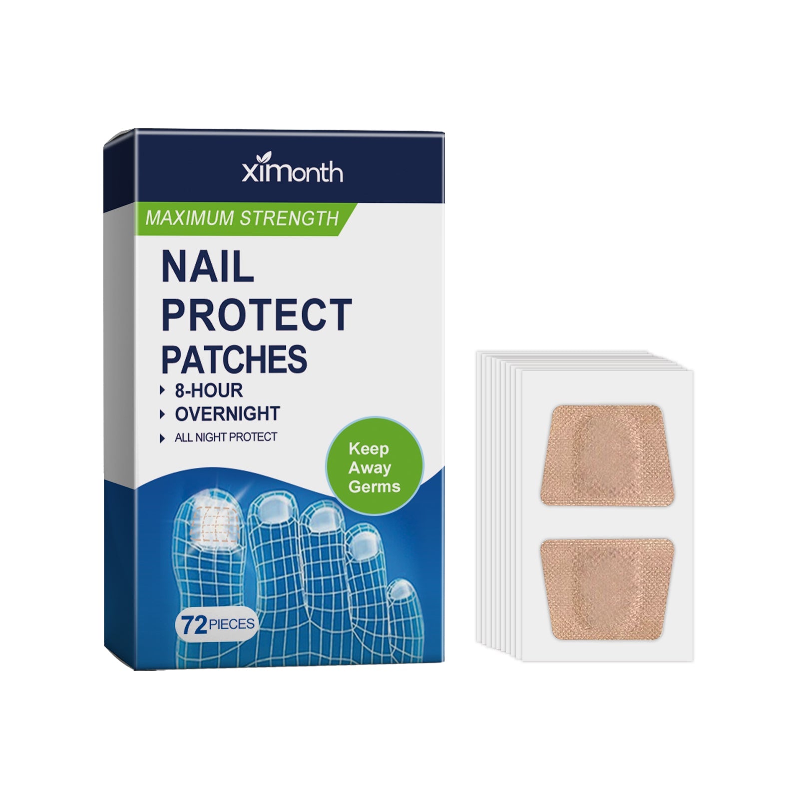 Nail Repair Patch, A Gentle And Clean Hand, Foot And Foot Nails Soft And Moisturizing Nail Repair Patc