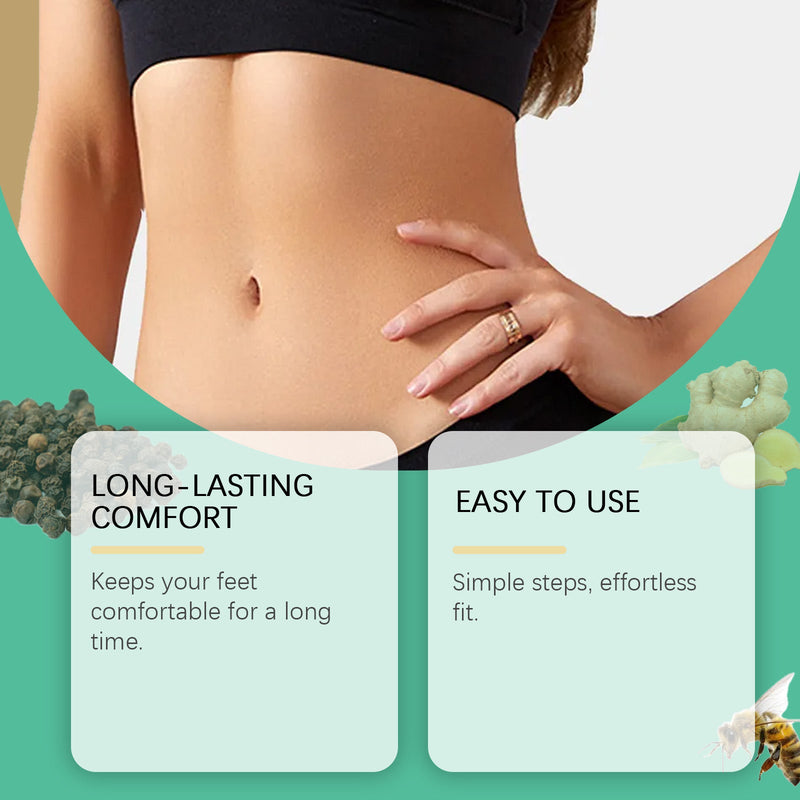 Bee Venom Foot Care Patch Slimming Body Shaping Deep Clean Body Sole Care Foot Patch