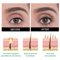 Mild Care Strengthening Eyelash Serum, Volute Thick Black Beautiful Slender Natural Gentle Not Easy To Stain Mascara
