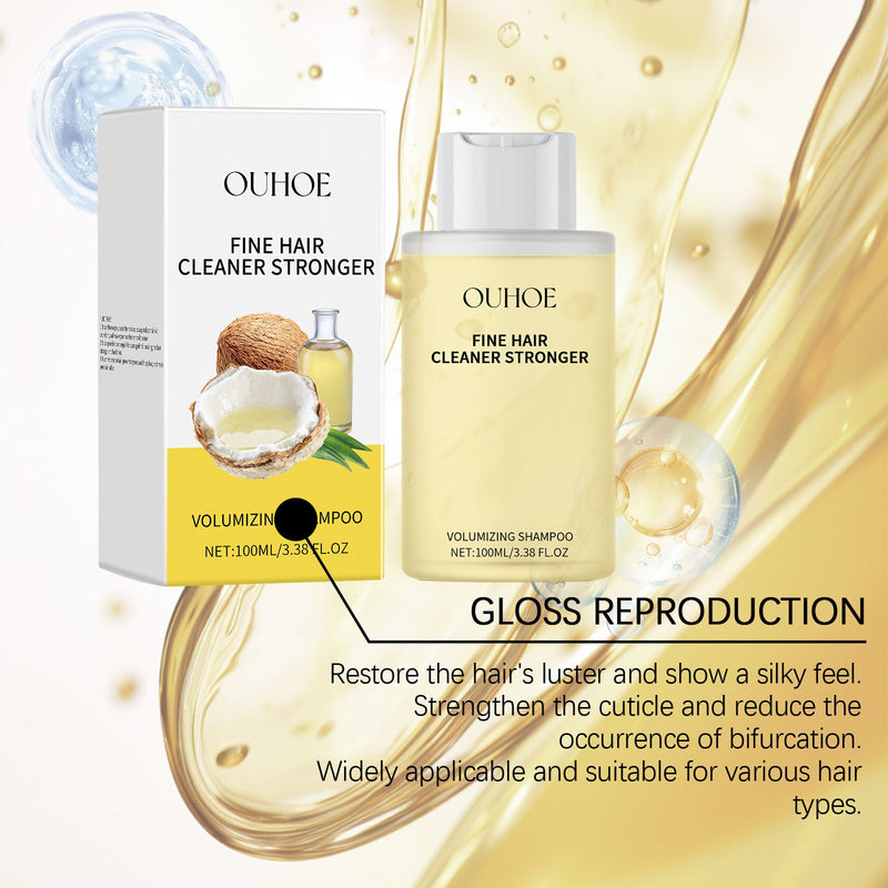 OUHOE Protein Volumizing Shampoo, Moisturizing, Repairing And Nourishing Dry Hair And Oil Control Shampoo