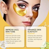 West&Month 24k Gold Eye Mask For Nourishing And Fading Fine Lines, Firming And Hydrating Eye Mask