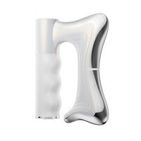 Microcurrent hot compress vibration massager muscle relaxation tool