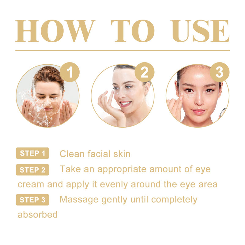 Collagen Eye Cream, Moisturizing, Moisturizing And Firming Facial Skin, Cleaning, Anti-Wrinkle, Anti-Aging Eyes