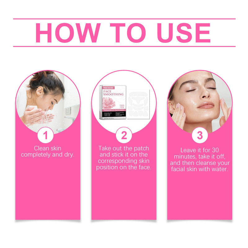 West&Month Facial Care Patch, Firming And Lifting Facial Skin Deep Nourishing Care Face Lift Patch