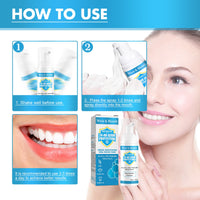 West&Month Herbal Brightening Oral Repair Foam, Clean Bad Breath And Teeth Stains With White Teeth Foam