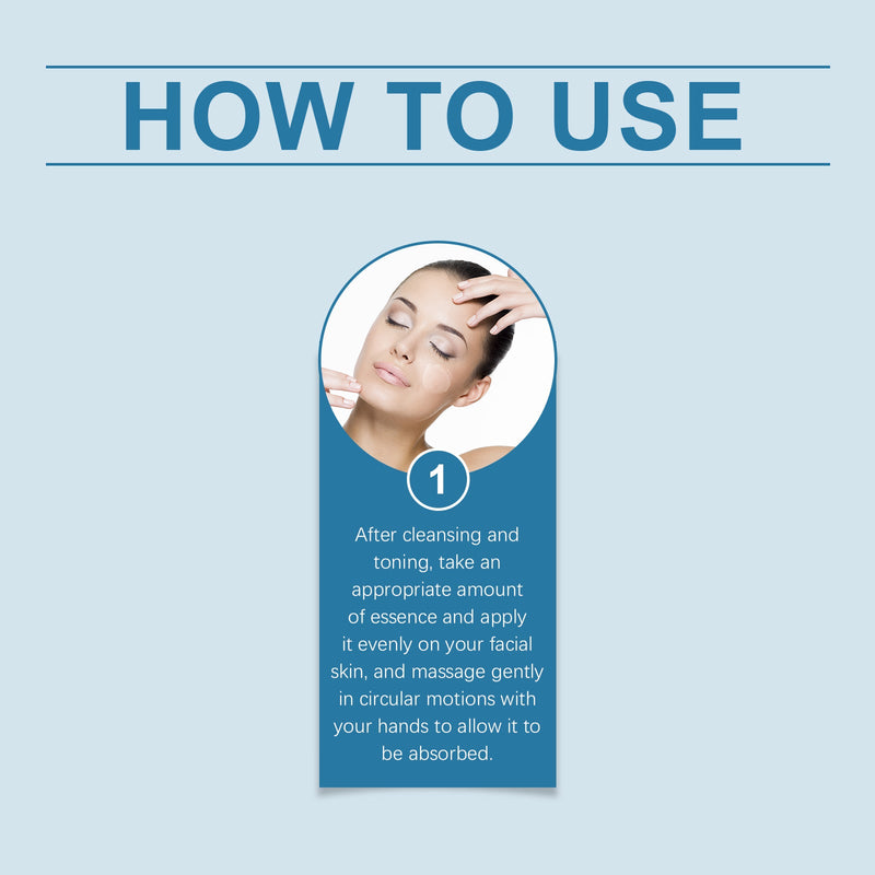 OUHOE Facial Essence Nourishes Delicate Skin, Soothes Dry, Bloom Youthful, Firming And Brightening Essence