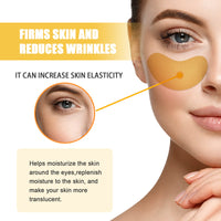 Collagen Eye Patches, Fade Fine Line Eye Line Moisturizing Anti-Wrinkle Firming Lift Eye Patch