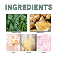 EELHOE Rosemary Ginger Scent Experience Perfume, Natural Fragrance Behind The Ear And Wrist For Women