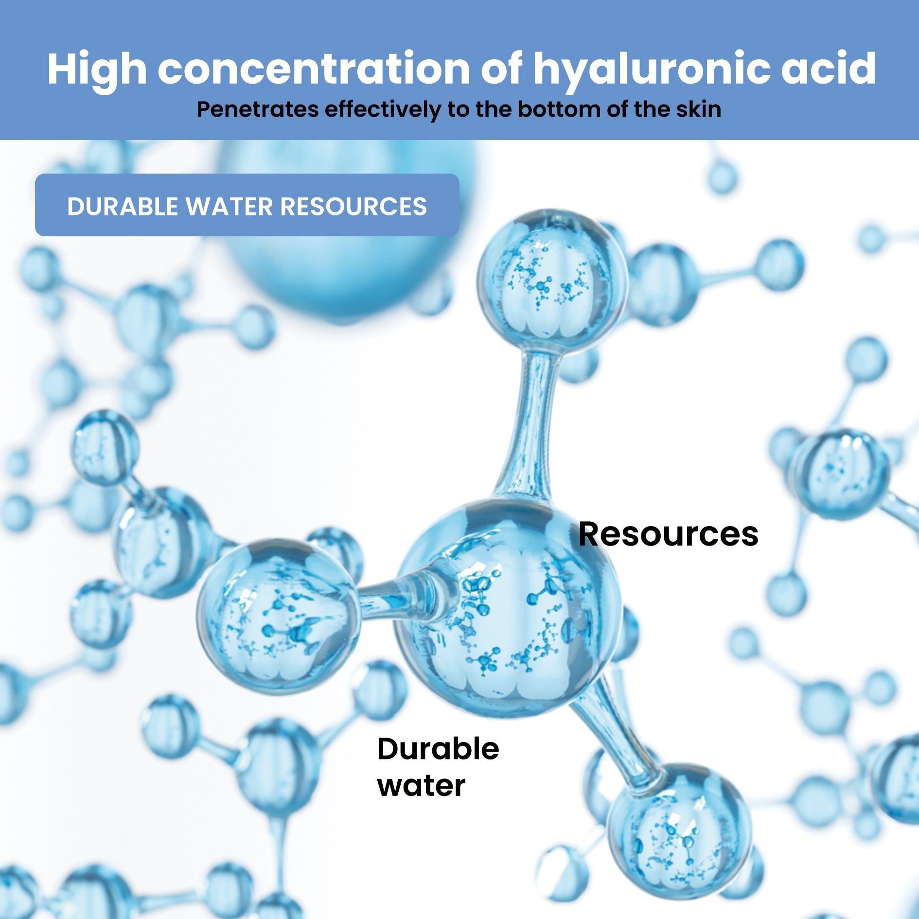 OUHOE Hyaluronic Acid Firming Serum Hydrating And Smoothing Skin Care Firming Serum