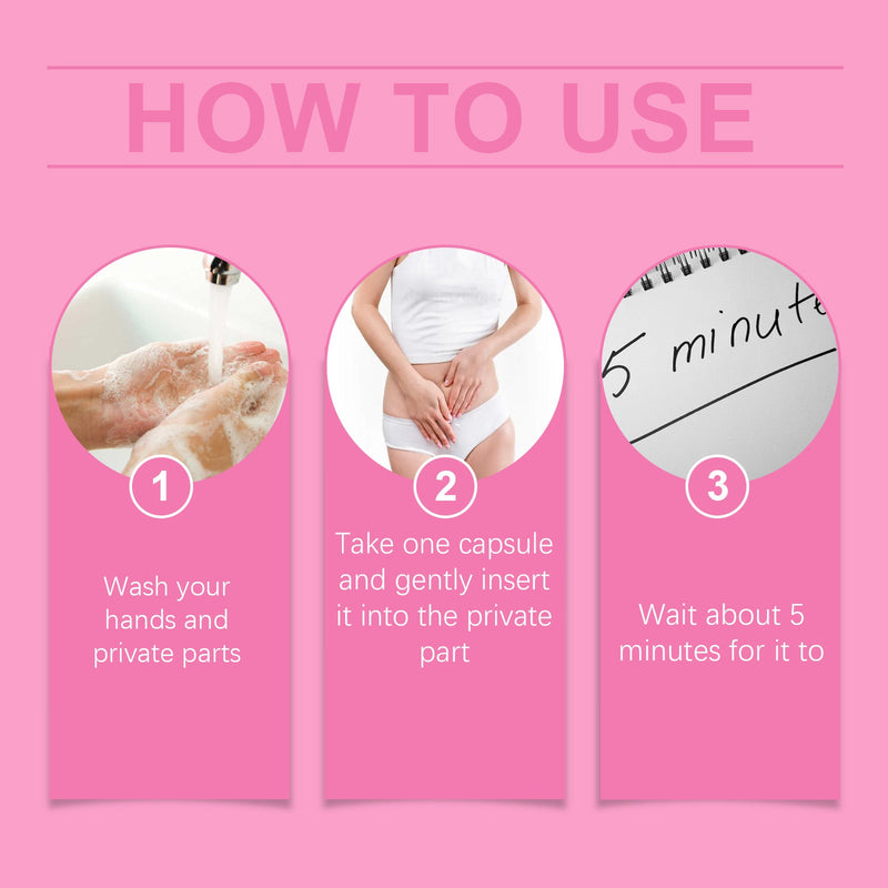 Women's Care Capsule Gentle Cleansing Repair For Women's Body To Relieve Discomfort And Moisturize Maintenance