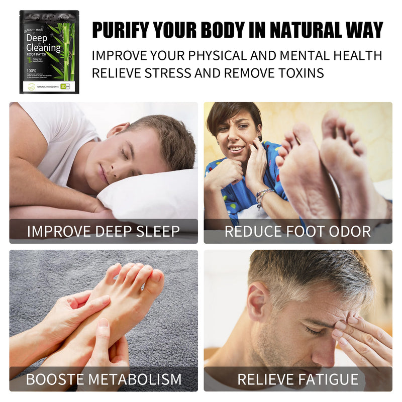 South Moon Natural herbal foot patch to relieve physical and mental stress Foot massage to help sleep foot patch