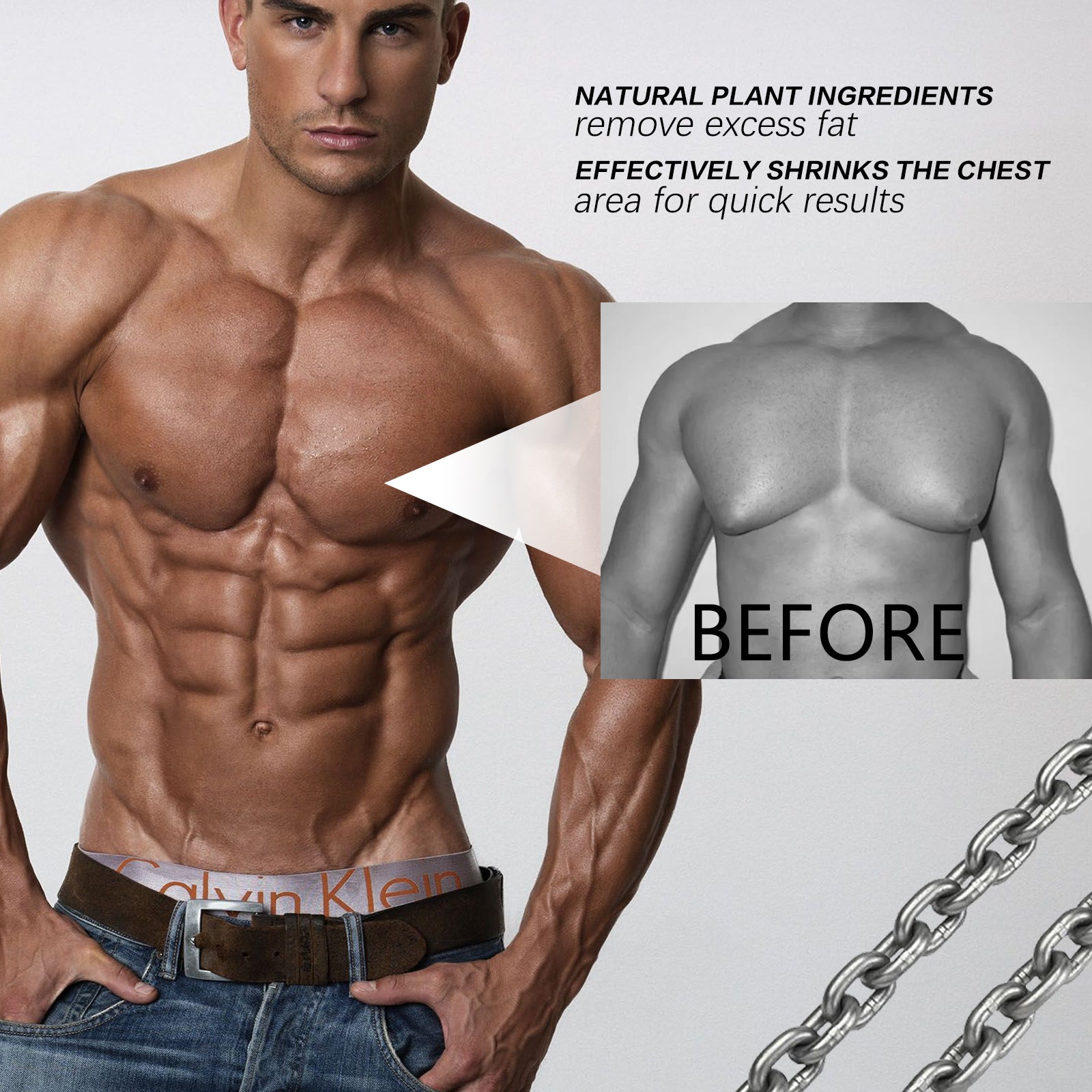 South Moon Body Slimming Firming Spray, Strengthening Chest Toning And Slimming Abs Firming Spray