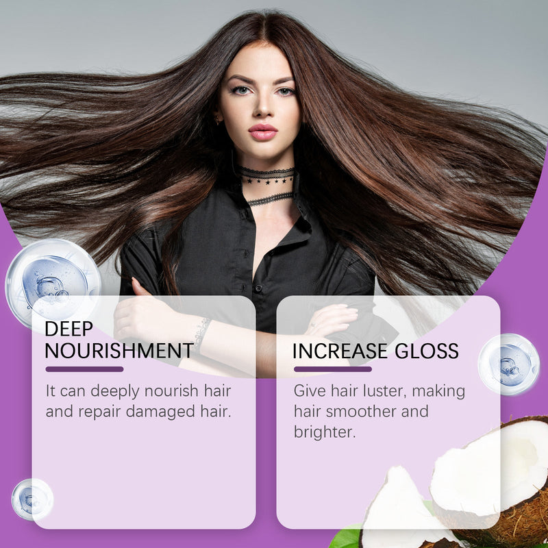 EELHOE Collagen Hair Mask Nourishing Moisturizing Repair Hydrating Hair Soft, Fluffy And Moisturizing Essence Hair Mask