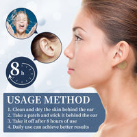 EELHOE Worrying Relief Patch, Relieve Irritable Mood And Relax Body And Mind Behind Ear Acupoint Care Patch