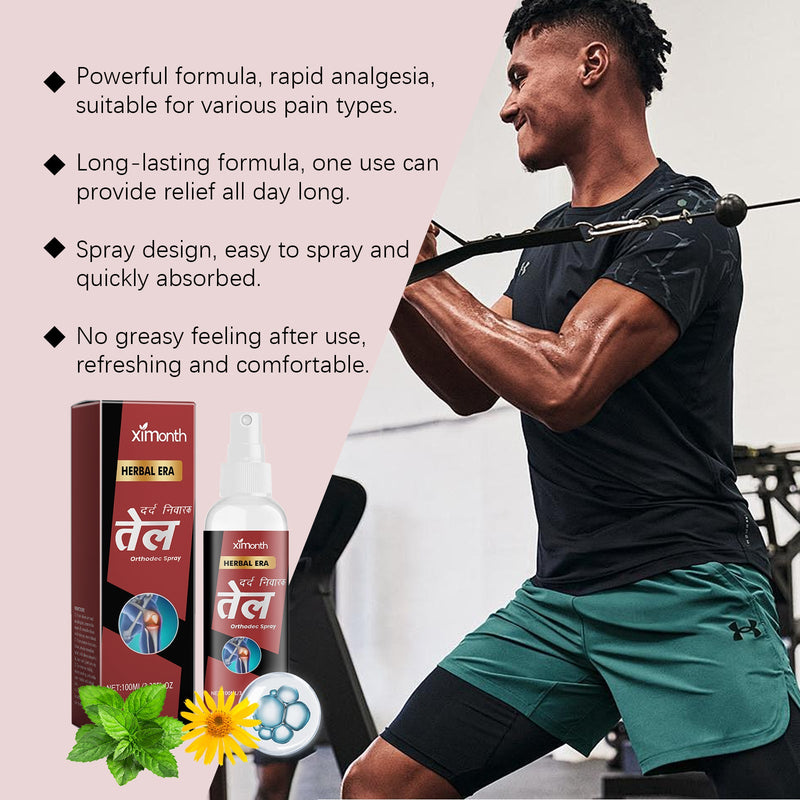 Ximonth Muscle And Joint Care Spray Reduces Body Joint Flexibility And Enhances Comfort