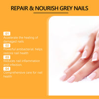 Bee-Venom Grey Nail Care Solution For Hand And Foot Nails Cleaning, Repairing, Softening And Brightening Nutritional Care Solution