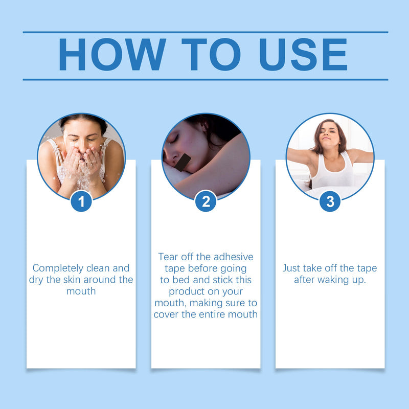 Ximonth Anti-Snoring Sleep Patch For Uncomfortable Nasal Snoring At Night