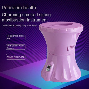 Gynecological Private Care Steam Therapy Device Postpartum Recovery Sitting Moxibustion Bench Home Use Health Sitting Moxibustion Instrument Steam Bucket