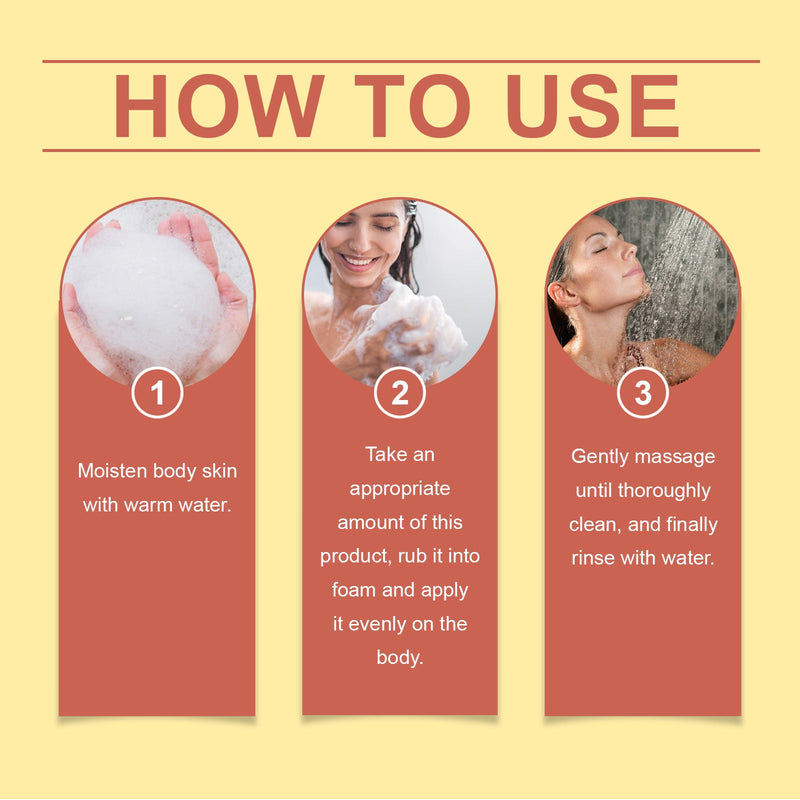 Sulphur Cleansing Shower Gel Moisturizes Body Skin, Relieves Dryness And Gently Cleans Refreshing Bath