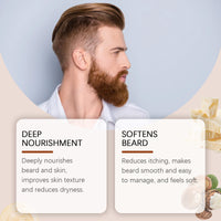 Men's Beard Care Cream Sandalwood Ingredients For Beard Care For Men With A Variety Of Skin Types