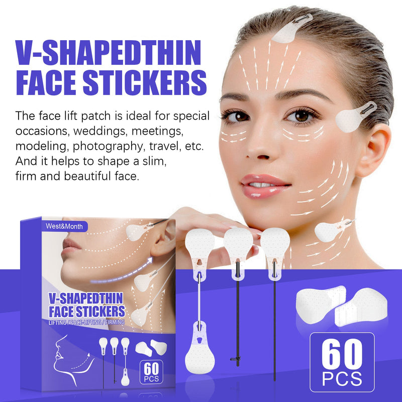 Face Lifting Patch V-Shaped Face Lifting Patch Skin Firming And Thin Chin Muscle Lifting And Swelling Elimination Shaping Patch