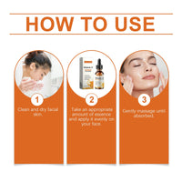 West&Month Vitamin C Face Serum, Moisturizing, Hydrating, Brightening, Tender And Smooth Skin Essence
