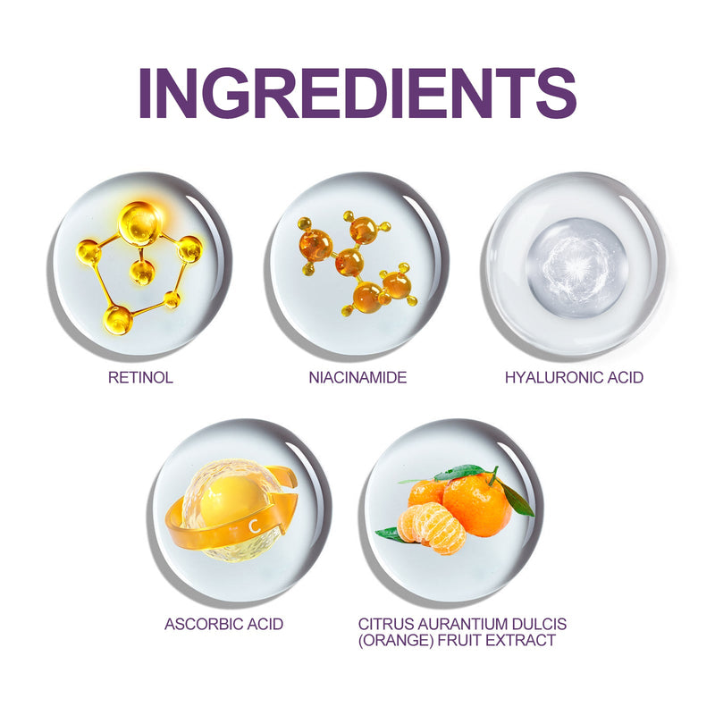 Retinol Face Essence Anti-Wrinkle Whitening Moisturizing Brightening Skin Care Face Essential Oil