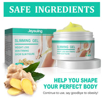 Jaysuing Body Shaping Massage Cream, Slimming Body Heating Massage Firming Cream