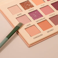 18 color desert rose matte pearl eye shadow plate earth color plate multi-purpose color eye shadow plate
