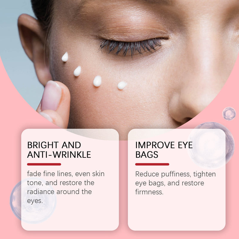Ouhoe Triple Effect Eye Essence, Lightening Fine Lines, Moisturizing Eyes, Firming And Moisturizing Skin Eye Moisturizing Cream