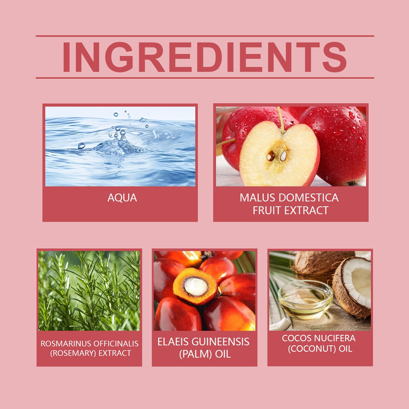 Hoegoa Leave-In Hair Care Essence Rosemary Begonia Hair Care Essence Strengthens And Nourishes Hair