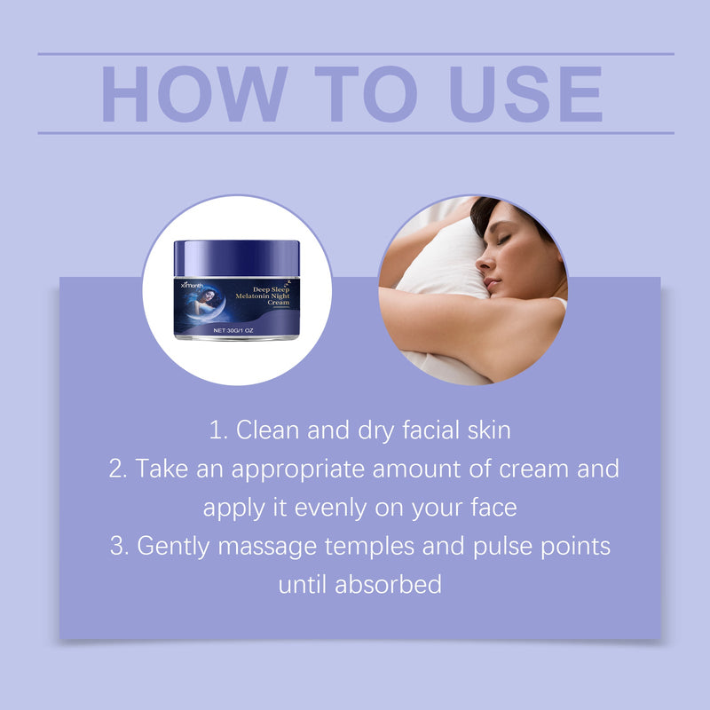 Ximonth Soothing Night Cream Pamper The Night By Relieving Sleep Discomfort And Enhancing Sleep Comfort
