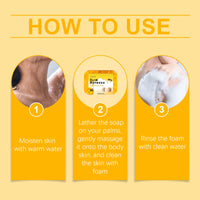 Bee-Poison Bath Soap Gently Cleans, Moisturizes, Firms And Nourishes Skin, Delicate And Brightening