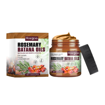 Hoegoa Batana Rosemary Conditioner Nourishes, Softens And Restores Dry Hair, Split Ends And Shines