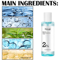 Gentle Exfoliating Toner, Repair Skin Barrier Facial Redness Hydrating Shine Refreshing Toner