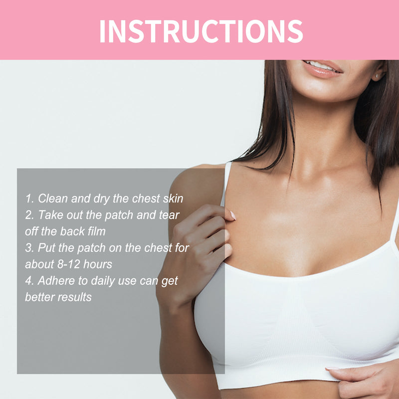 Breast Enhancement Patch, Collagen Anti-Sagging Gathering And Enlarging Plump And Firm Plump Breast Care Patch