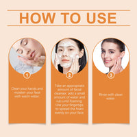EELHOE Rice Cleanser Gently Cleanses Facial Skin And Moisturizes Soothing And Refreshing Facial Cleanser