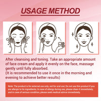 Retinol Facial Firming Cream, Anti Aging Moisturizing Firming Whitening Face Cream
