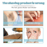 Hair Removal Spray, Under The Armpit Whole Body Private Area Gentle Non-Irritating Quick Hair Removal Spray