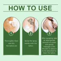 Tattoo Cover Treatment Set Gentle Cover Tattoo Mark Cleaning And Repairing Skin Concealer Set