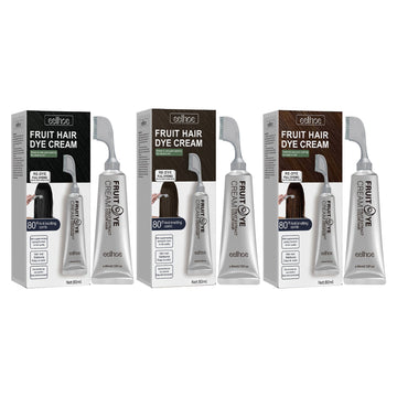 Fruit And Vegetable Hair Cream, Natural, Mild And Long-Lasting, Does Not Hurt The Scalp. Easy To Apply Dark Hair Cream
