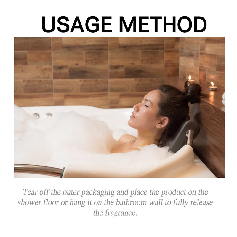 Aromatherapy Bath Shower Tablets - Refreshing Long-Lasting Fragrance Cleansing
