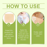 OceAura Multifunctional Skin Nourishing Soap Gentle Clean Nourishing Fragrance Rich Foam Body Care Soap