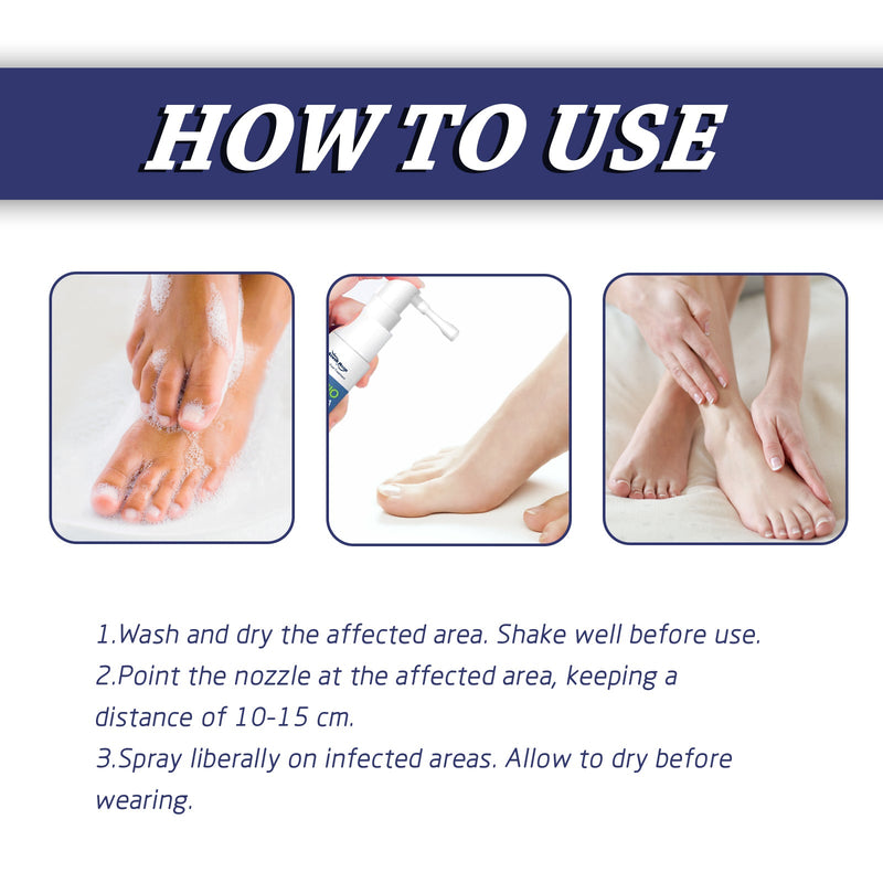 South Moon Debacteria Foot Spray, Deodorant Repair Foot Itchy Dry Peeling Moisturizing Foot Spray