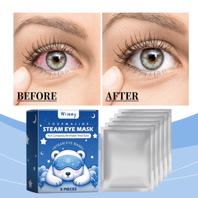 Sleep Steam Eye Mask, Gentle Hot Compress To Relieve Eye Fatigue And Improve Sleep Quality Daily Use