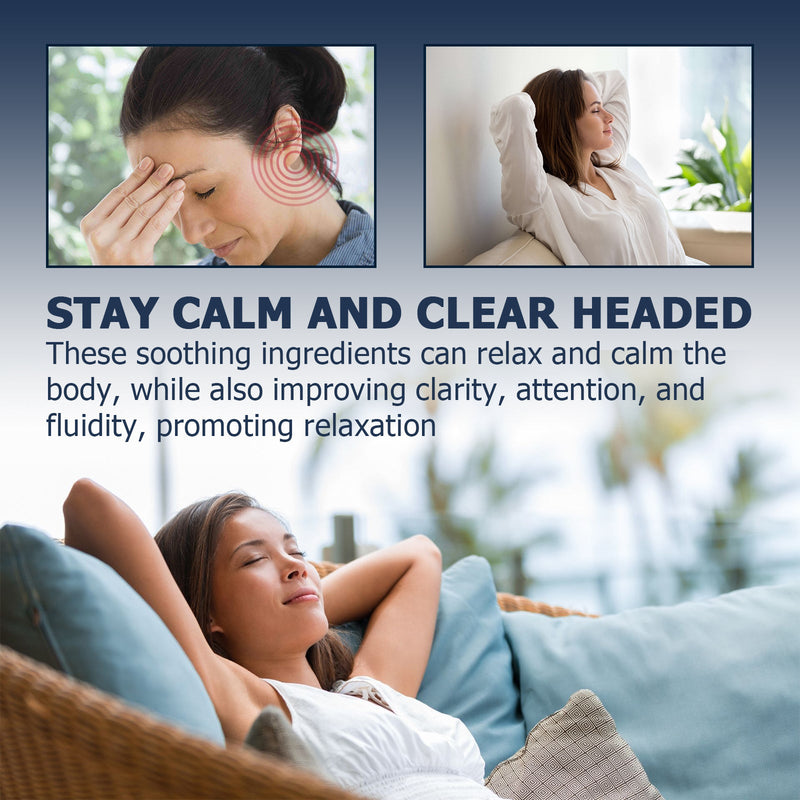EELHOE Worrying Relief Patch, Relieve Irritable Mood And Relax Body And Mind Behind Ear Acupoint Care Patch