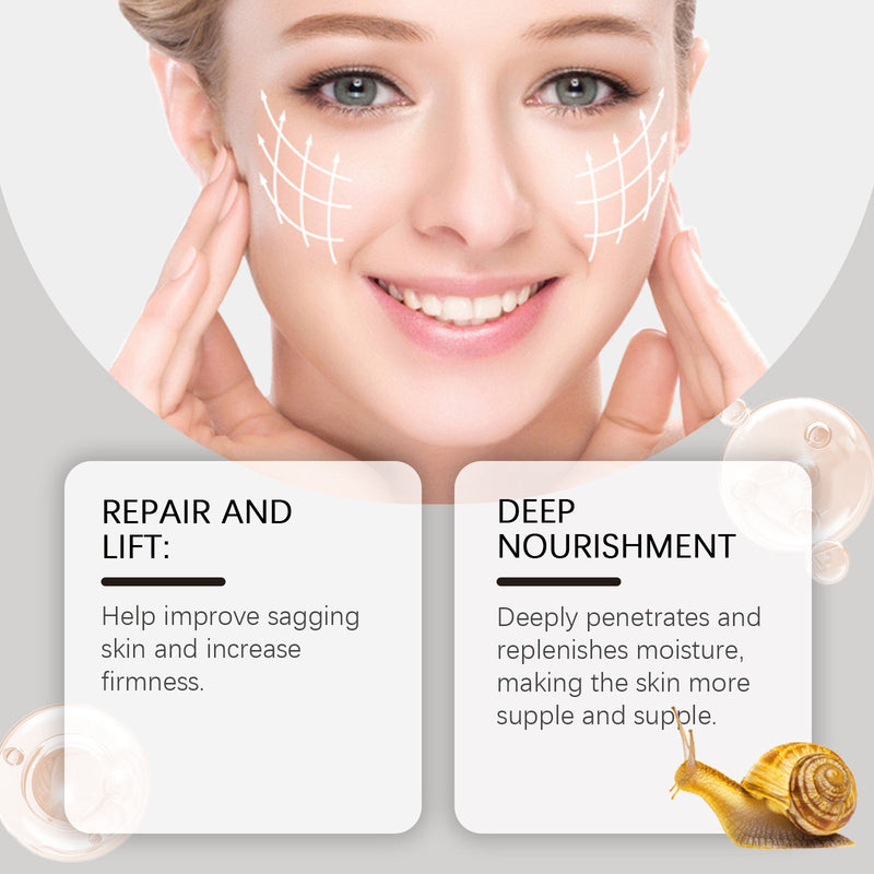 Snail Moisturizing Cream Hydrates And Moisturizes Facial Skin With Snail Nourishing And Firming Moisturizing Cream