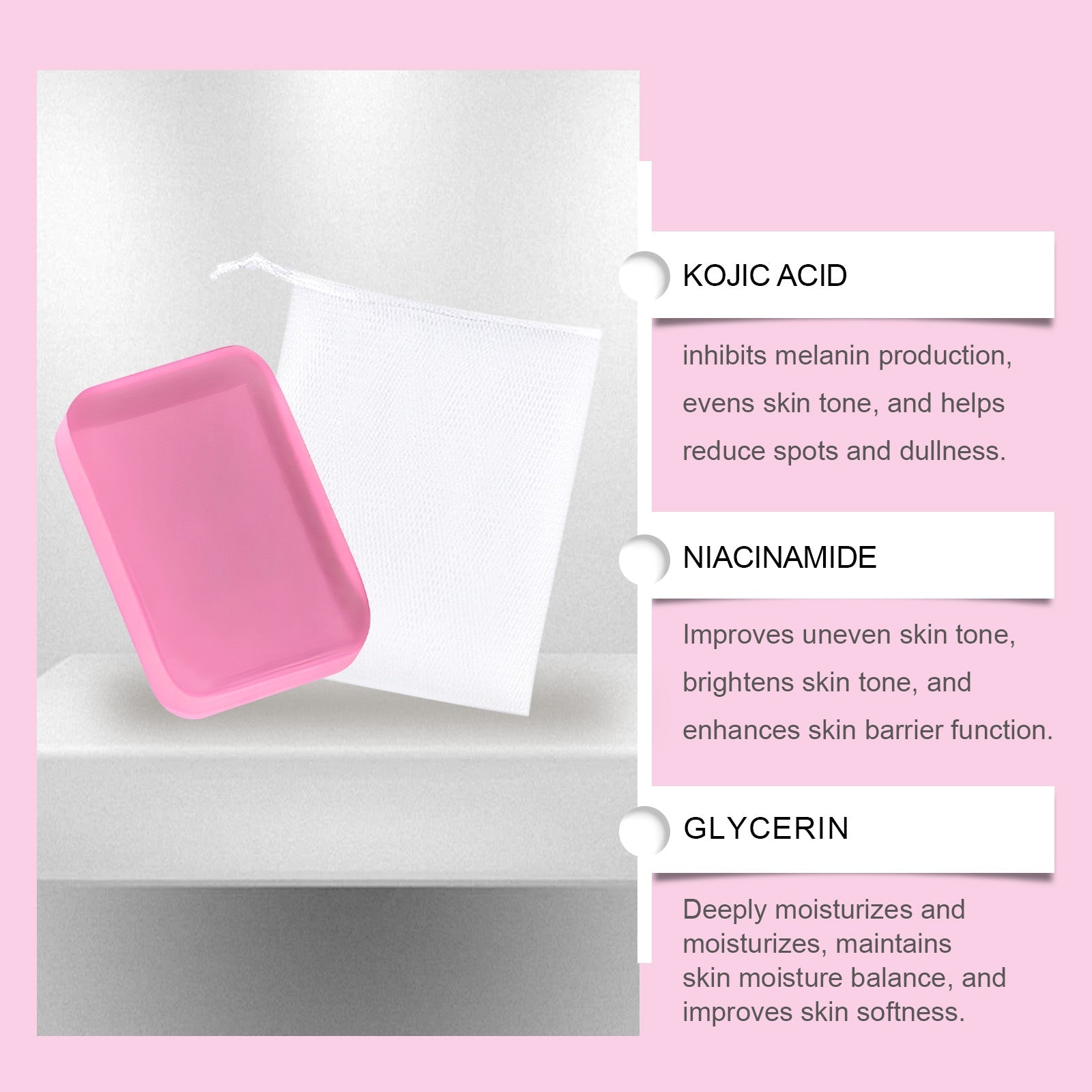 OUHOE Skin Care Bath Soap Nourishing, Hydrating, Hydrating, Tender And Gentle Cleansing Rich Foam Bath Soap