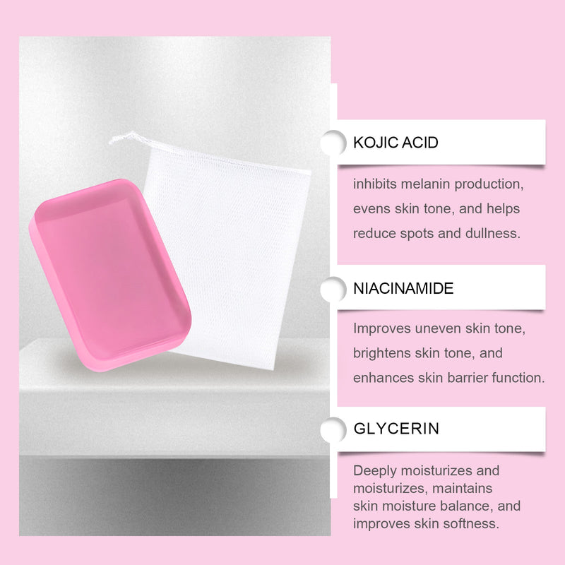 OUHOE Skin Care Bath Soap Nourishing, Hydrating, Hydrating, Tender And Gentle Cleansing Rich Foam Bath Soap