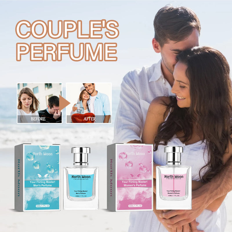 North Moon Perfume Lasting Fragrance Fresh And Gentle Portable Dating Niche Atmosphere Body Perfume